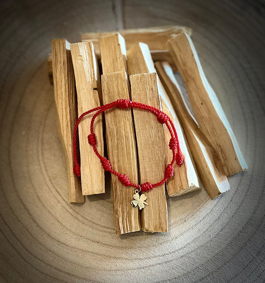 Pulsera 7 Nudos con Amuleto en Acero